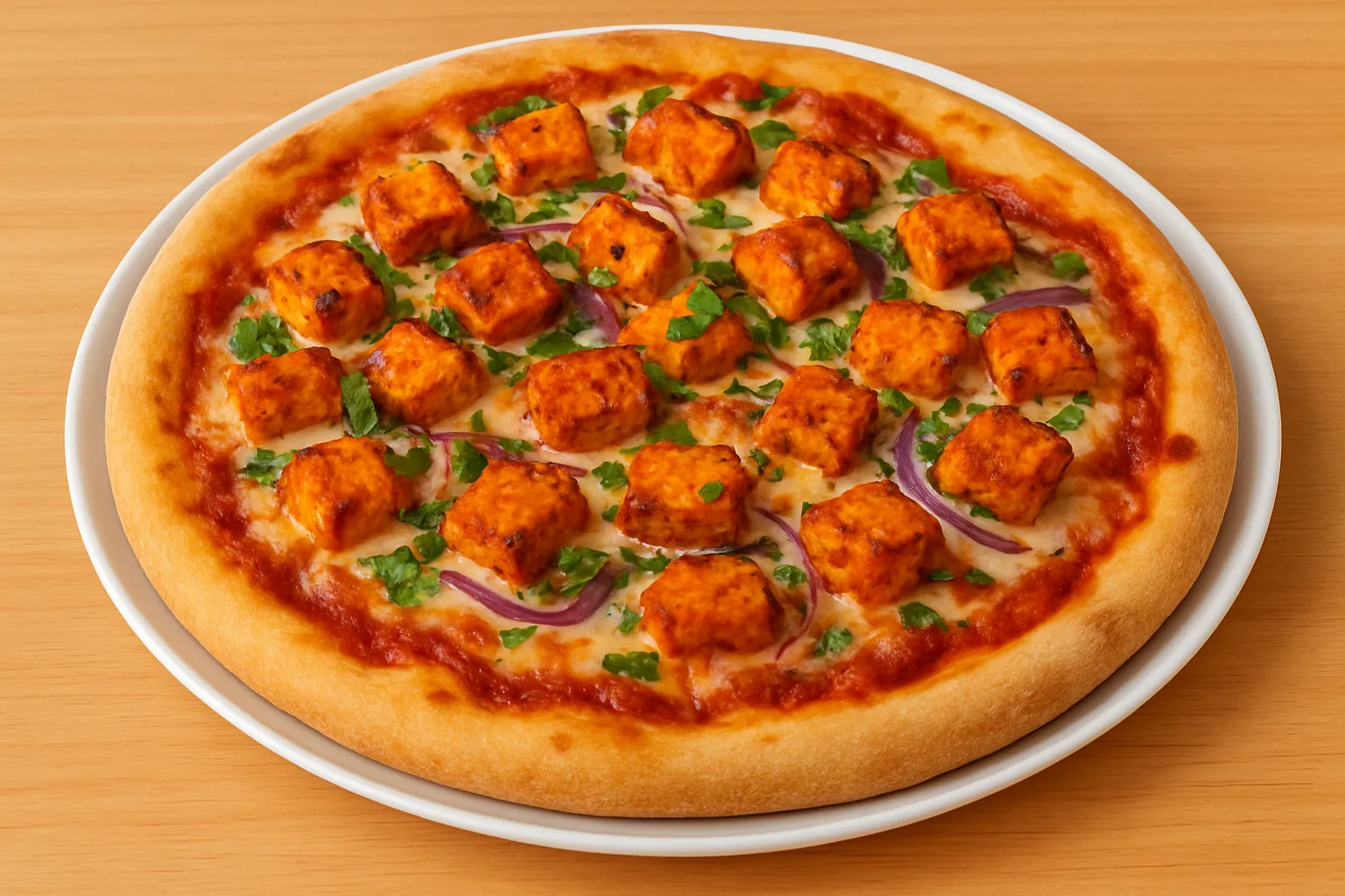 Tandoori Paneer Pizza at Select Pizza Calgary NE
